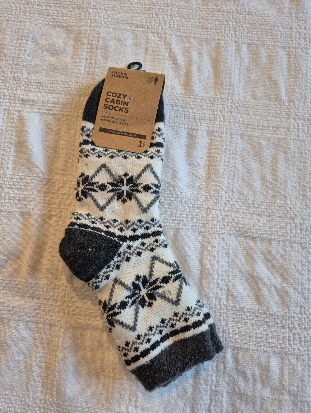 Field & Stream Cozy Cabin Socks women's one size New